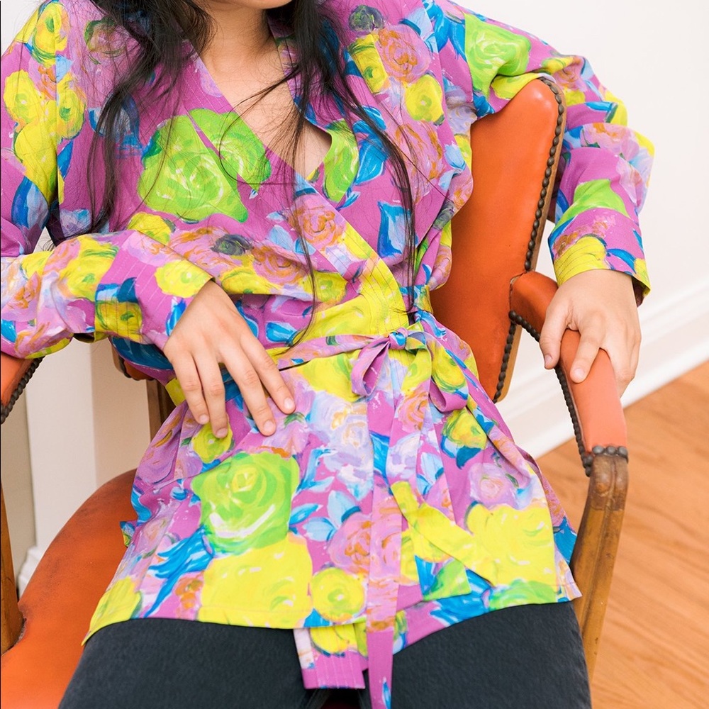 NWOT Rachel Comey silk Hugh top